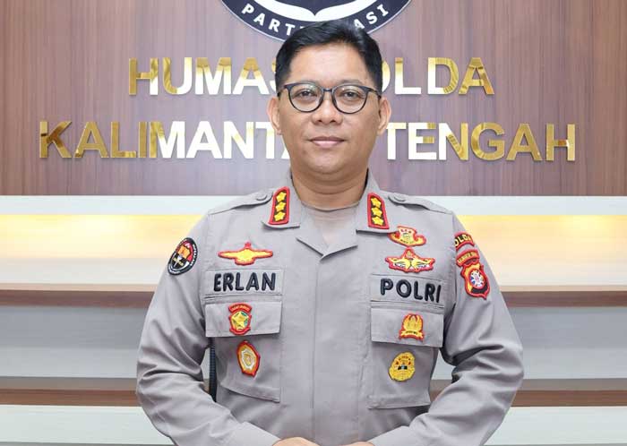 Kombes Pol Erlan Munaji, Kabid Humas Polda Kalteng
