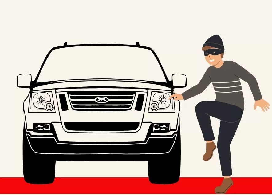 ilustrasi penggelapan mobil/Jawa Pos Radar Surabaya