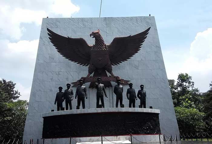 Monumen Pancasila Sakti di Jakarta Timur.