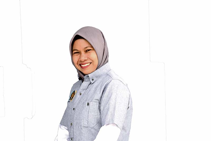Ketua PWI Kotim, Siti Fauziah