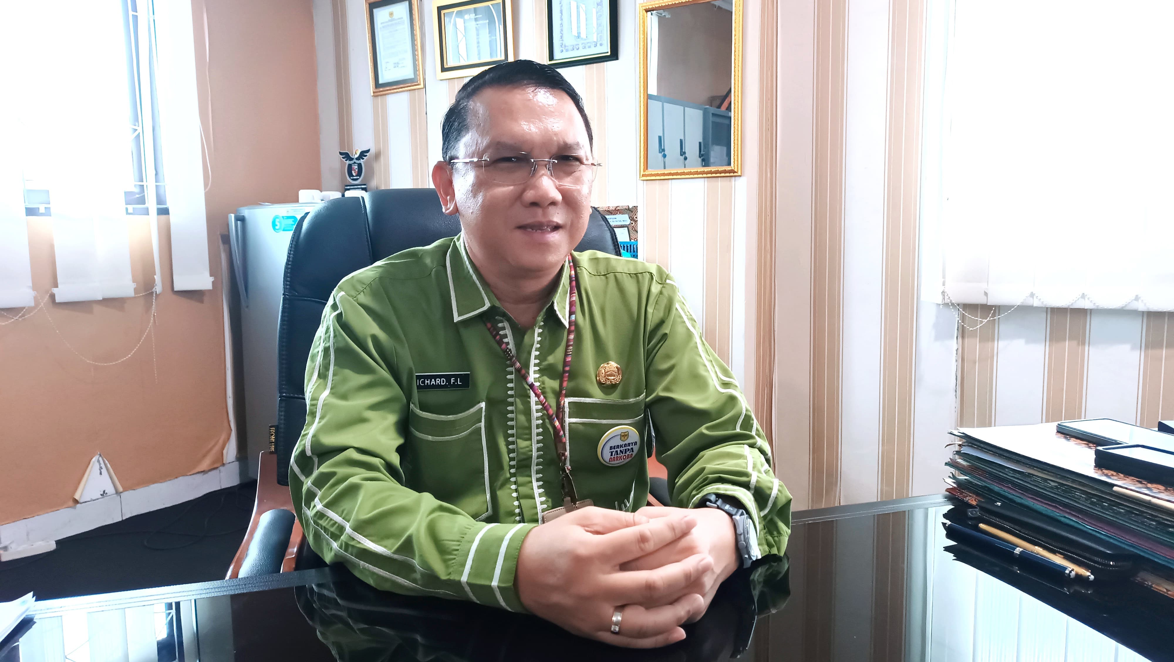 Sekretaris Daerah Kabupaten Gunung Mas, Richard