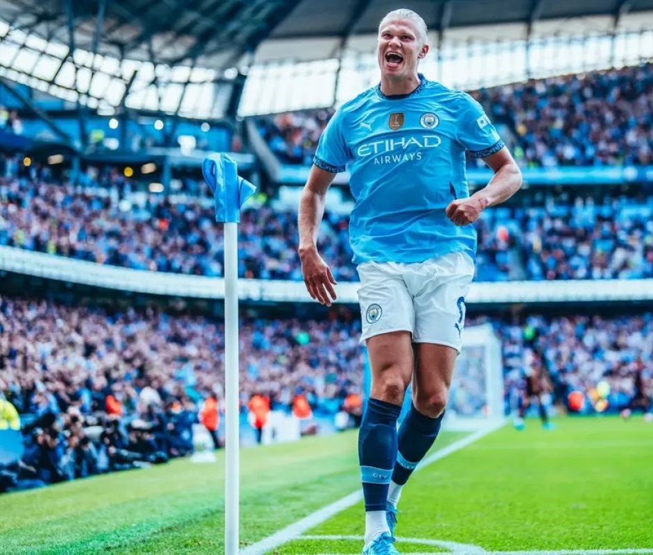 Striker Manchester City, Erling Haaland