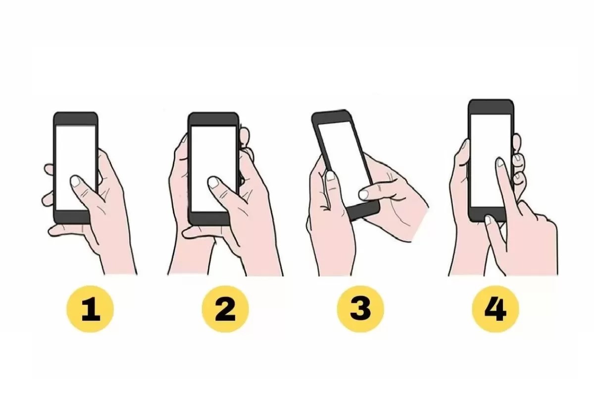 Cara Pegang Handphone