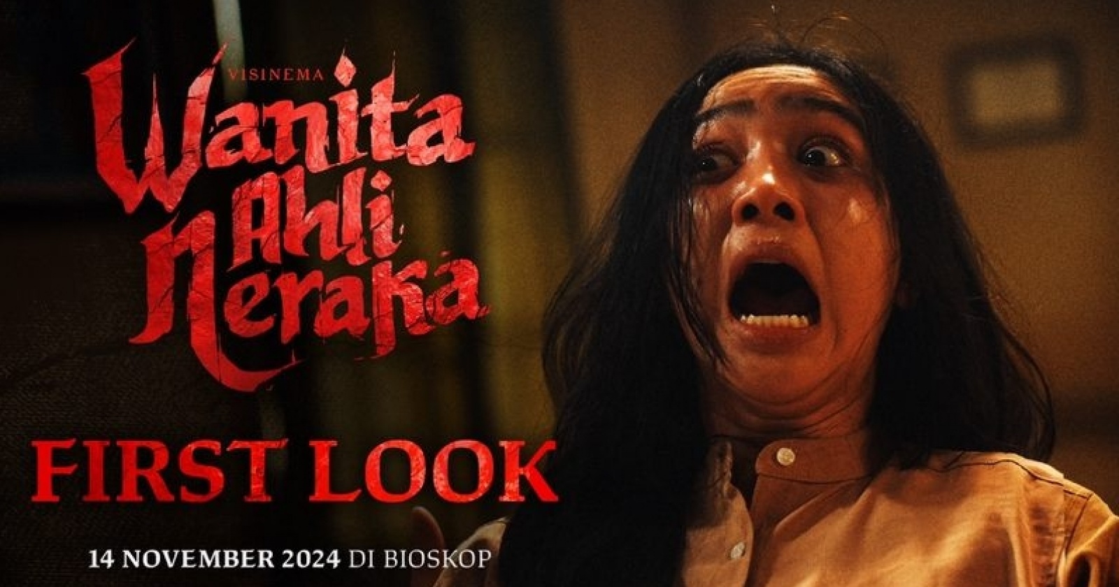 Poster Film Wanita Ahli Neraka dengan First Look Febby Rastanty
