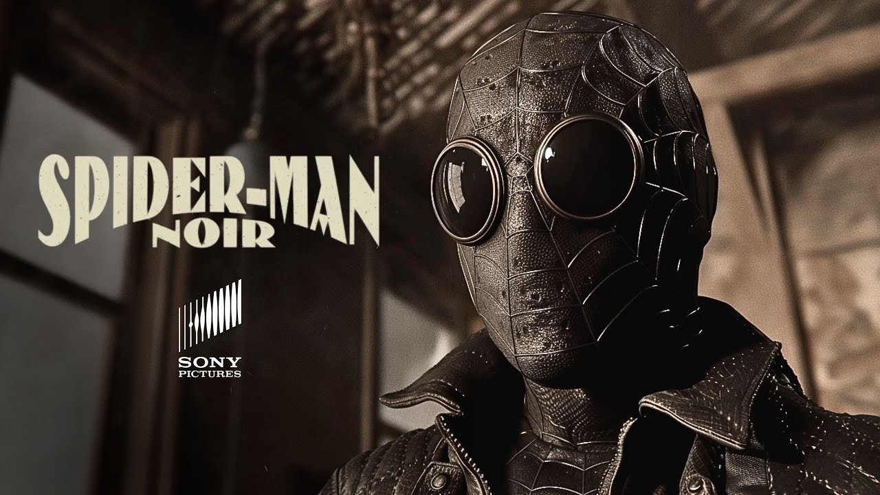 Sosok Spider-Man Noir yang akan hadir dalam serial action.