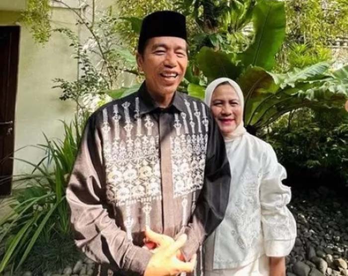 Jokowi dan Iriana menikmati masa pensiun