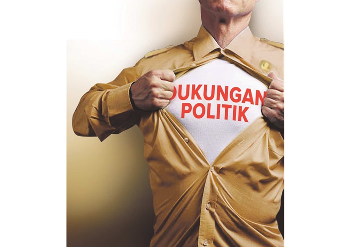Ilustrasi ASN Berpolitik