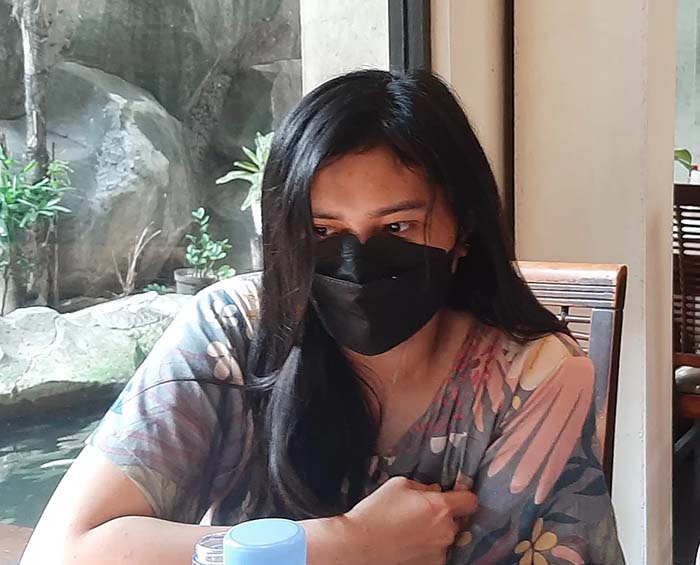 DJ Nana Rolex. (MAHRUS/RADAR SURABAYA)