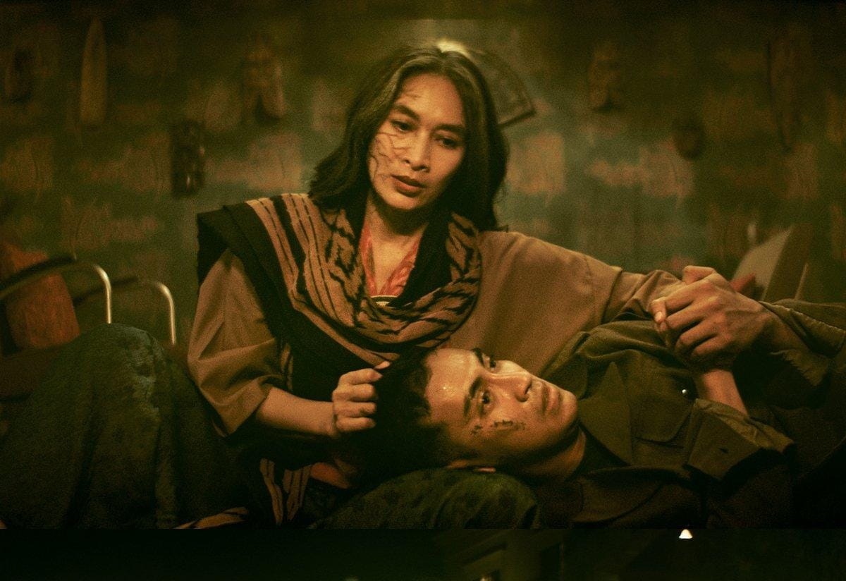 HOROR: Salah satu potongan cuplikan film Guna Guna Istri Muda, yang akan mulai tayang pada 28 November nanti.