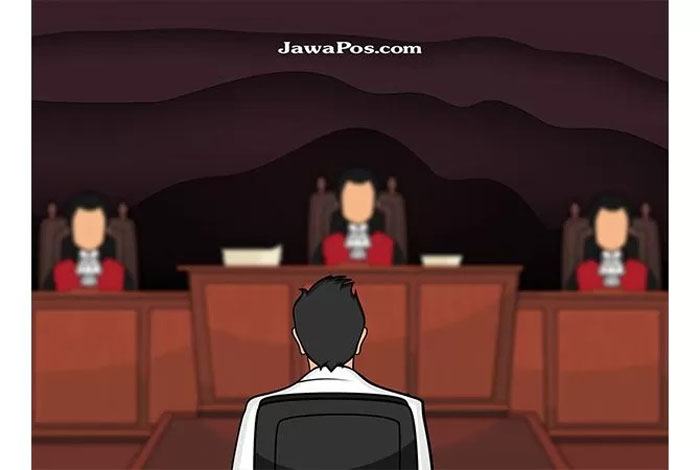 Ilustrasi Persidangan (JawaPos.com)