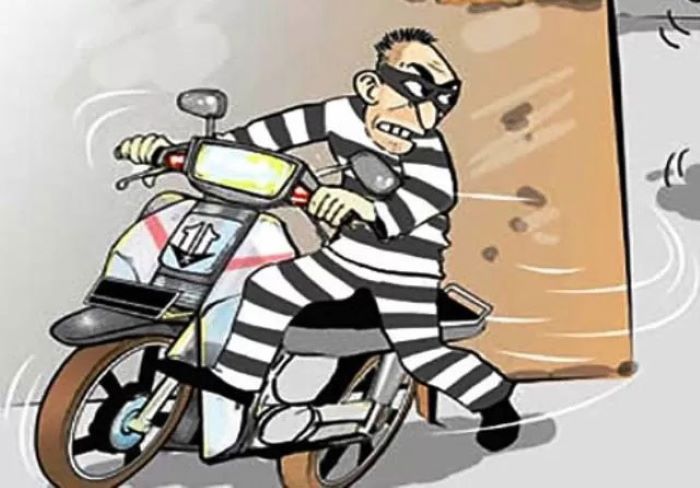 Ilustrasi curanmor/Jawa Pos Radar Sidoarjo