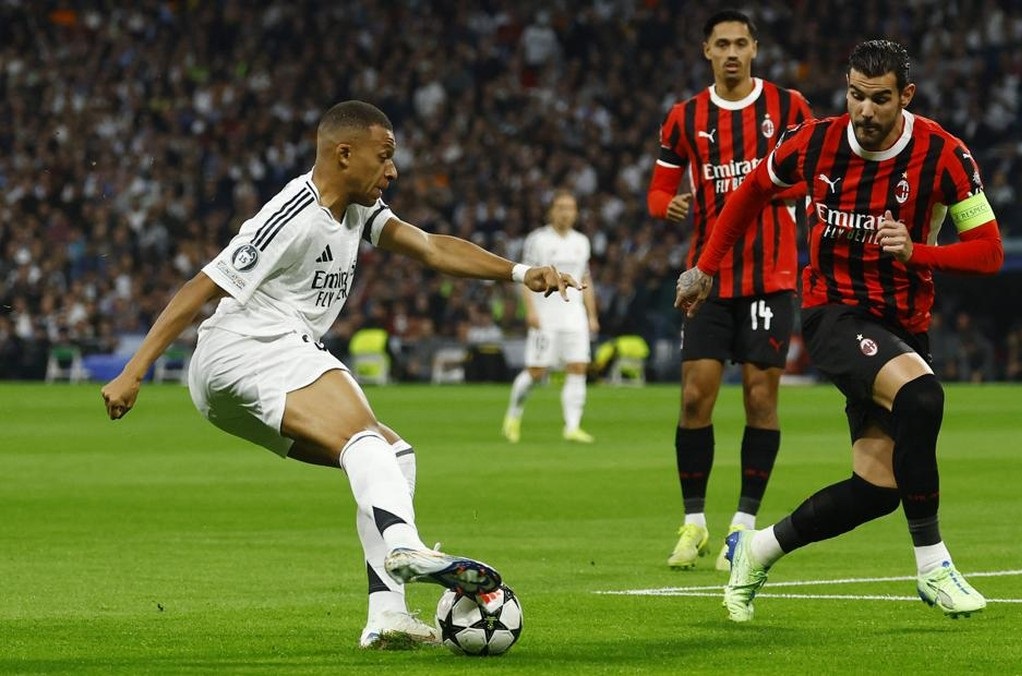 Pertemuan Real Madrid dan AC Milan di ajang Liga Champions, baru-baru tadi.