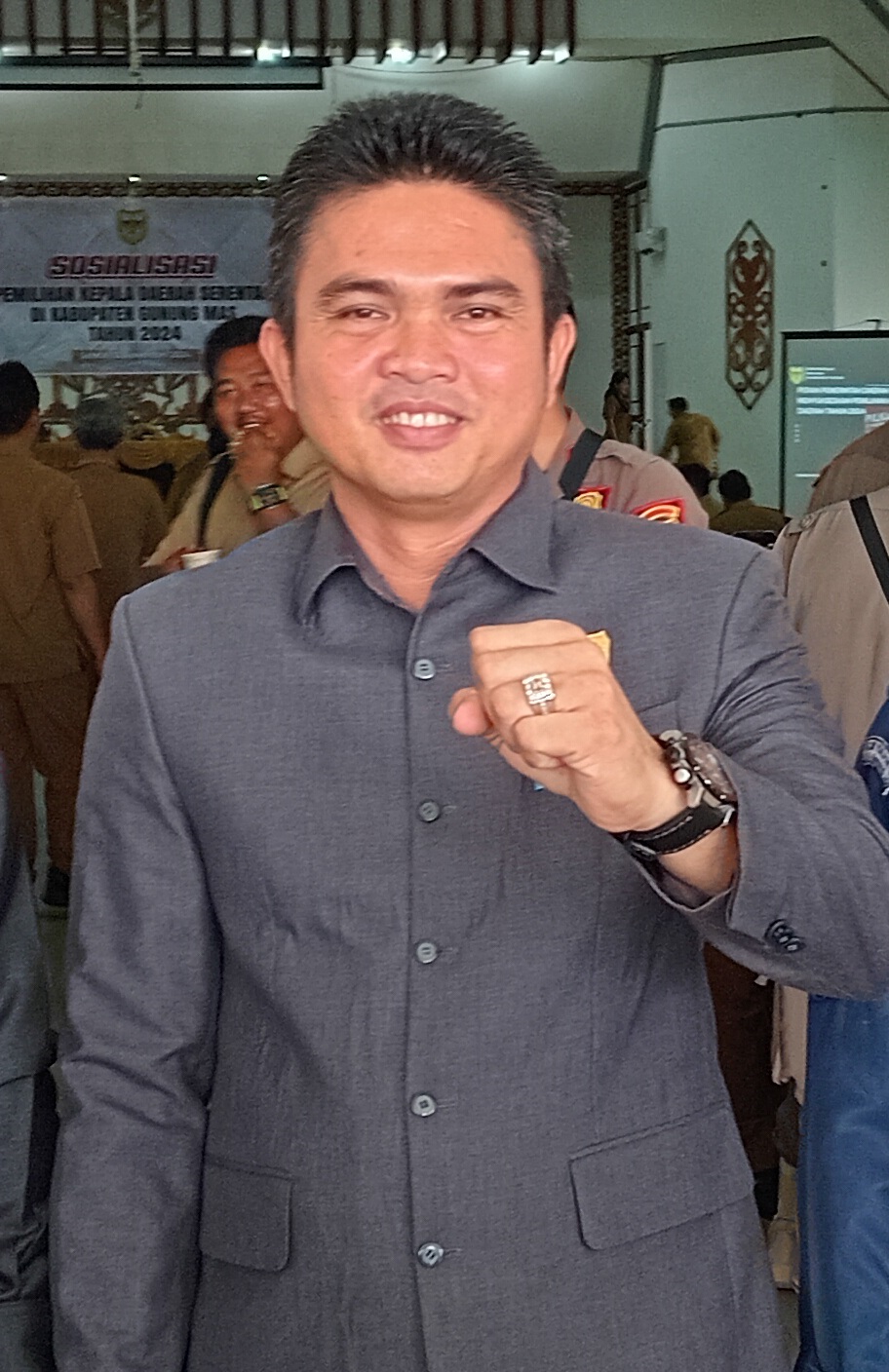 Ketua Dewan Perwakilan Rakyat Daerah (DPRD) Kabupaten Gumas Binartha
