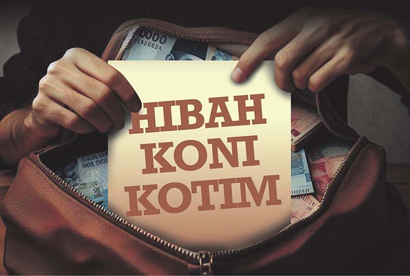 ILustrasi Korupsi KONI Kotim