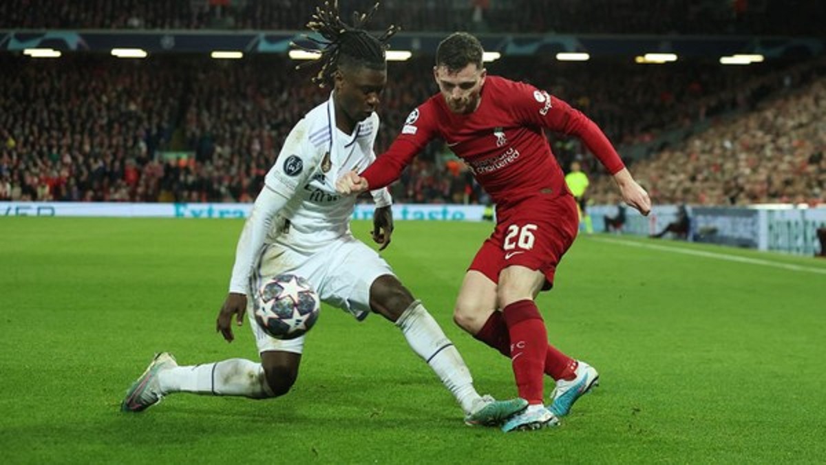 RIVAL : Liverpool akan kembali mencoba memecahkan kutukan, untuk bisa mengalahkan Real Madrid dalam lanjuta Liga Champions 2024/2025, dini hari nanti.