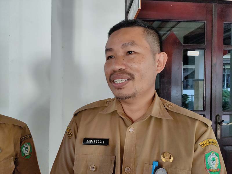 Kepala Badan Kepegawaian dan Pengembangan Sumber Daya Manusia (BKPSDM) Kotim Kamaruddin Makalepu.
