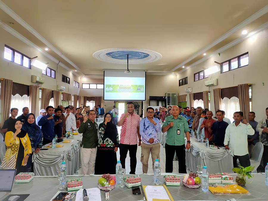 DLH KOTIM: Sosialisasi pengelolaan sampah dan rapat koordinasi untuk membangun partisipasi masyarakat menuju Sampit yang nyaman, lestari, dan berbudaya.&nbsp;YUNI/RADAR SAMPIT&nbsp;  &nbsp;
