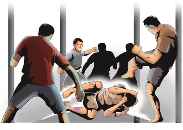 Ilustrasi Penganiayaan/Afrizal/Jawa Pos Radar Kediri