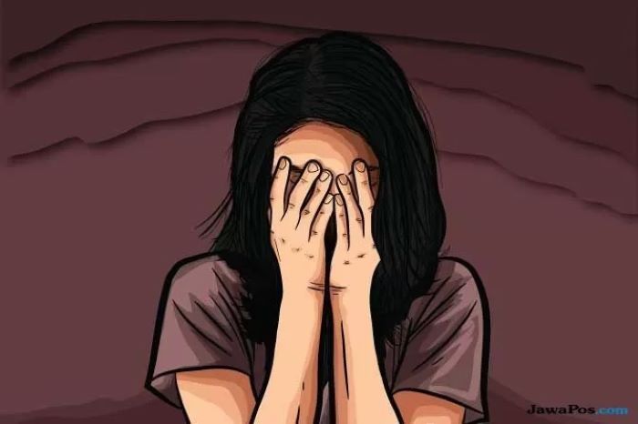 Ilustrasi: korban pelecehan Seksual/Jawa Pos