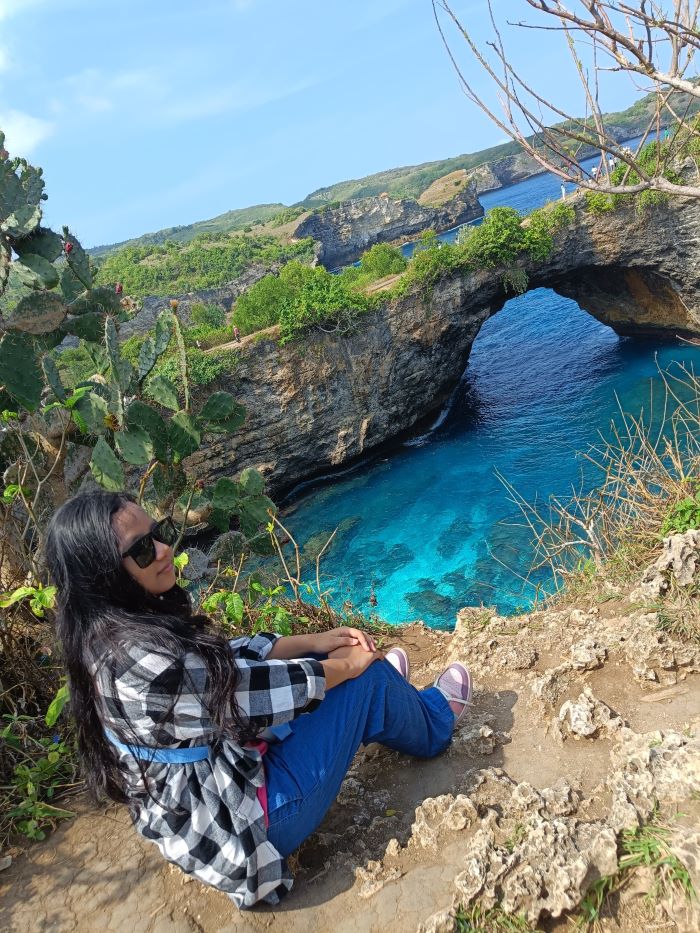 Ilustrasi liburan/Pantai Uug (Broken Beach), Nusa Panida, Bali/dok.pribadi