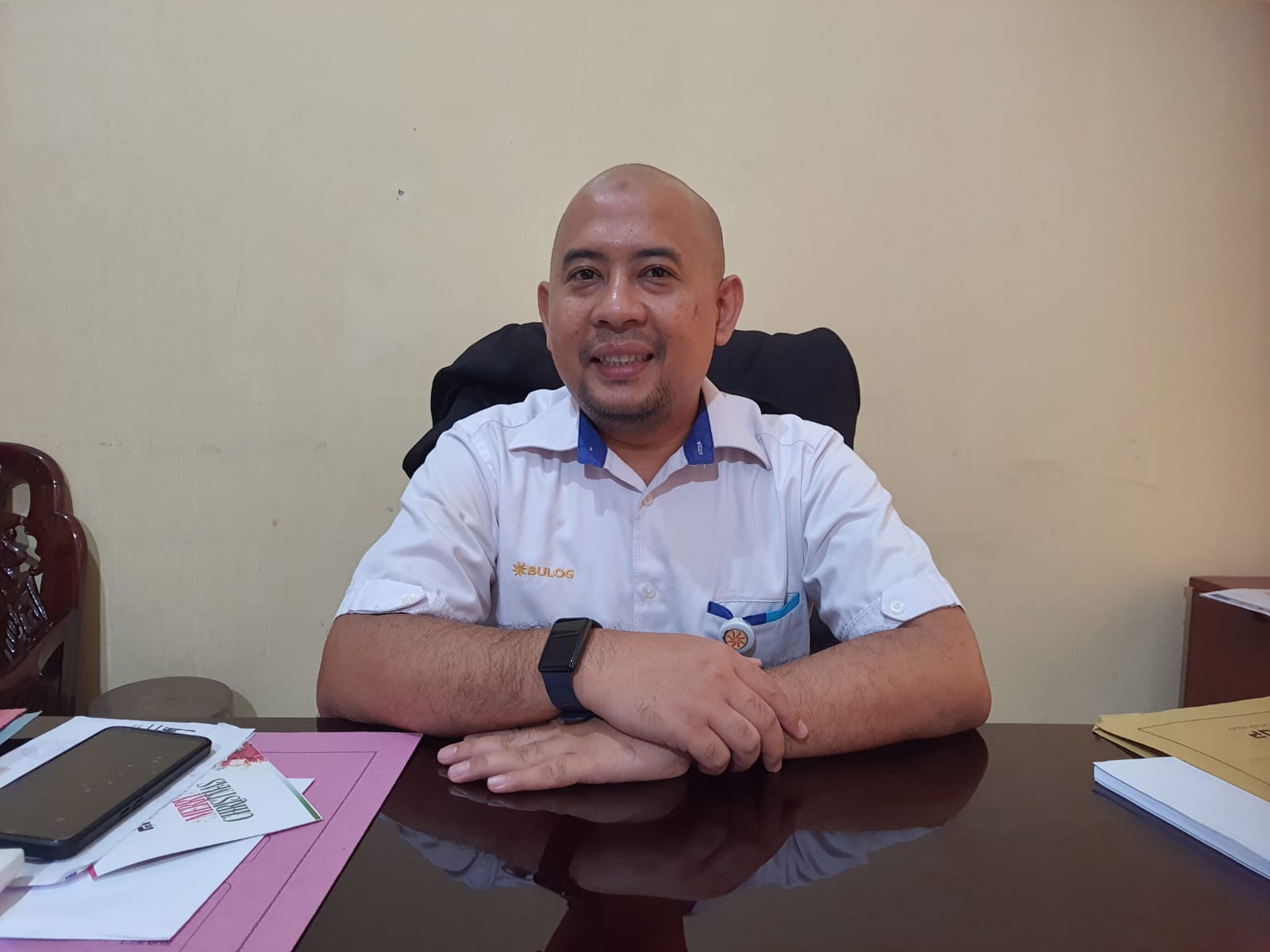 Pimpinan Cabang Perum Bulog Kotim Muhammad Azwar Fuad