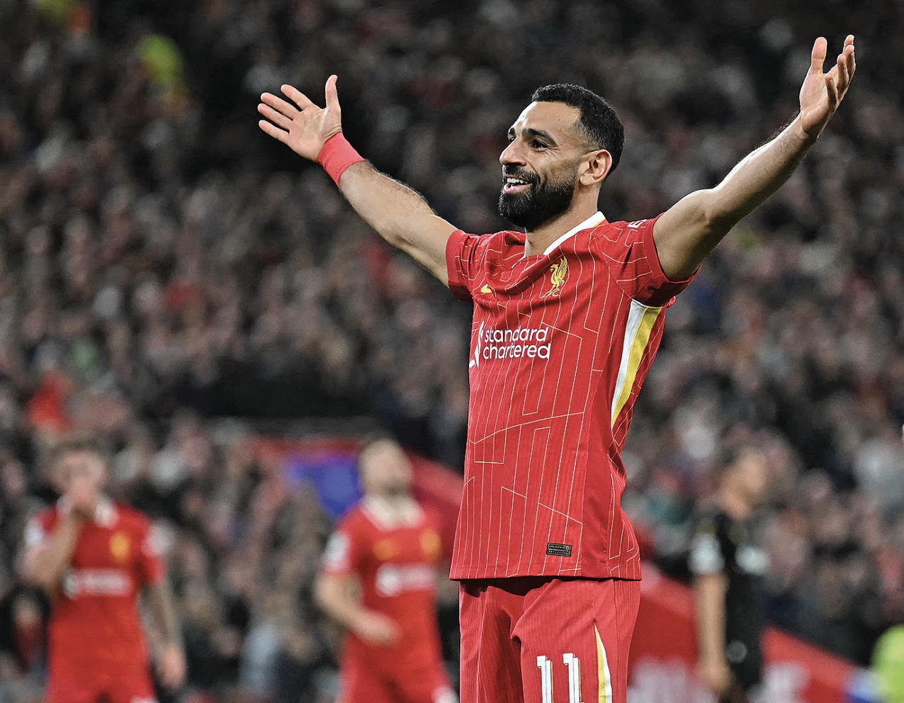 SUBUR: Pemain bintang Liverpool, Mohamed Salah yang akan segera habis masa kontraknya di klub tersebut.