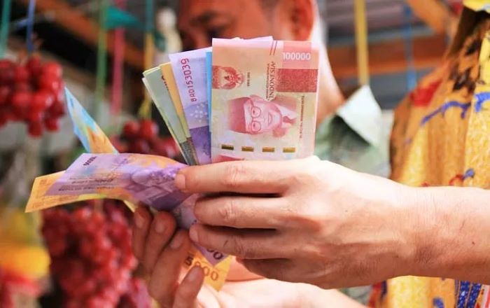 Ilustrasi uang mainan/Jawa Pos