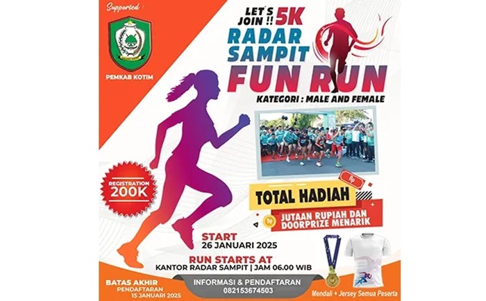 Radar Sampit Fun Run