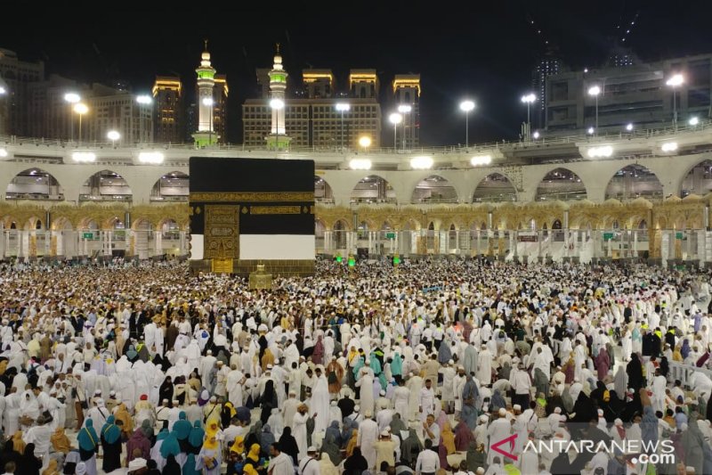 Ilustrasi: Suasana Masjidil Haram, Mekkah, Arab Saudi, saat pelaksanaan ibadah haji. (ANTARA News/ Anom Prihantoro)