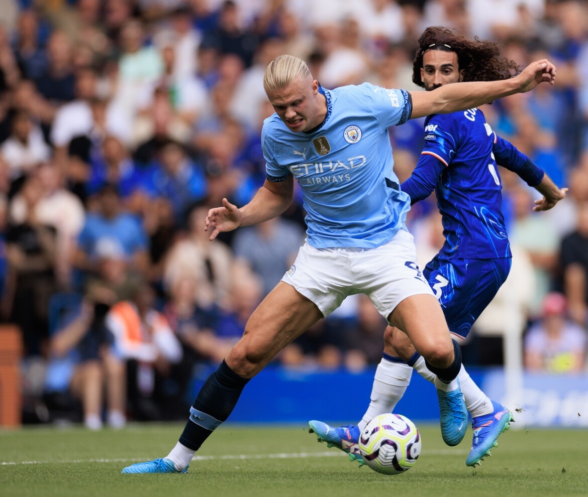 Pertemuan Manchester City dan Chelsea di Liga Inggris, pada Agustus 2024 lalu.