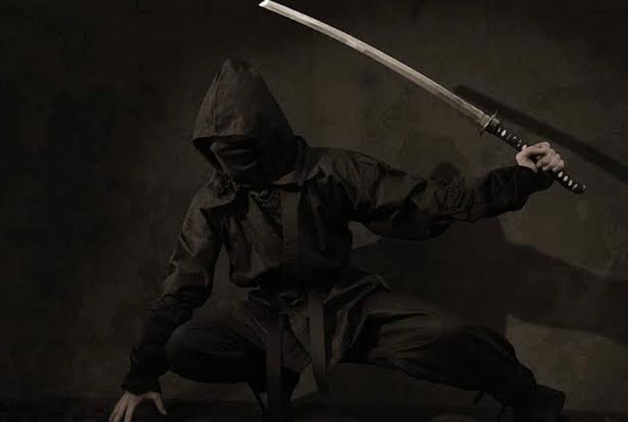 MISTERIUS: Sosok ninja dalam gambaran banyak orang.