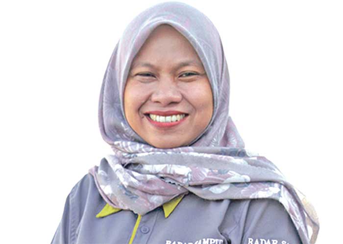 Siti Fauziah, Ketua PWI Kotim