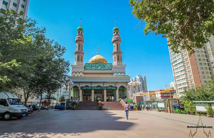 DISKRIMINATIF: Masjid di Urumqi&nbsp; yang jauh dari aktivitas keagamaan.