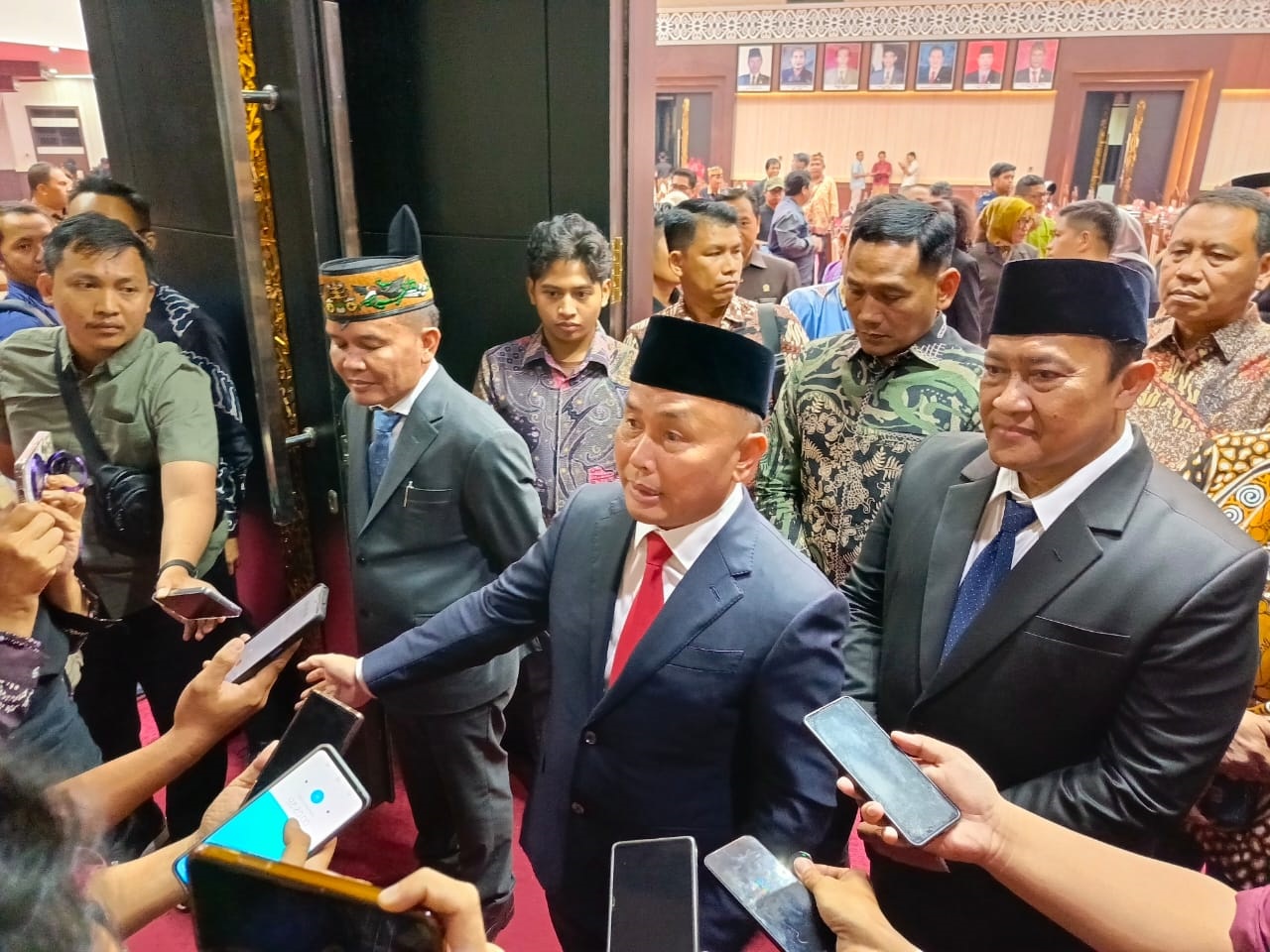 Gubernur Kalteng Sugianto Sabran dan Wakil Gubernur Kalteng Edy Pratowo saat diwawancarai, beberapa waktu lalu.