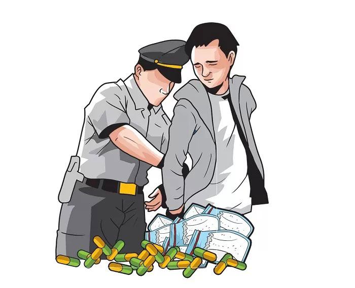 ilustrasi penangkapan pelaku narkoba/net