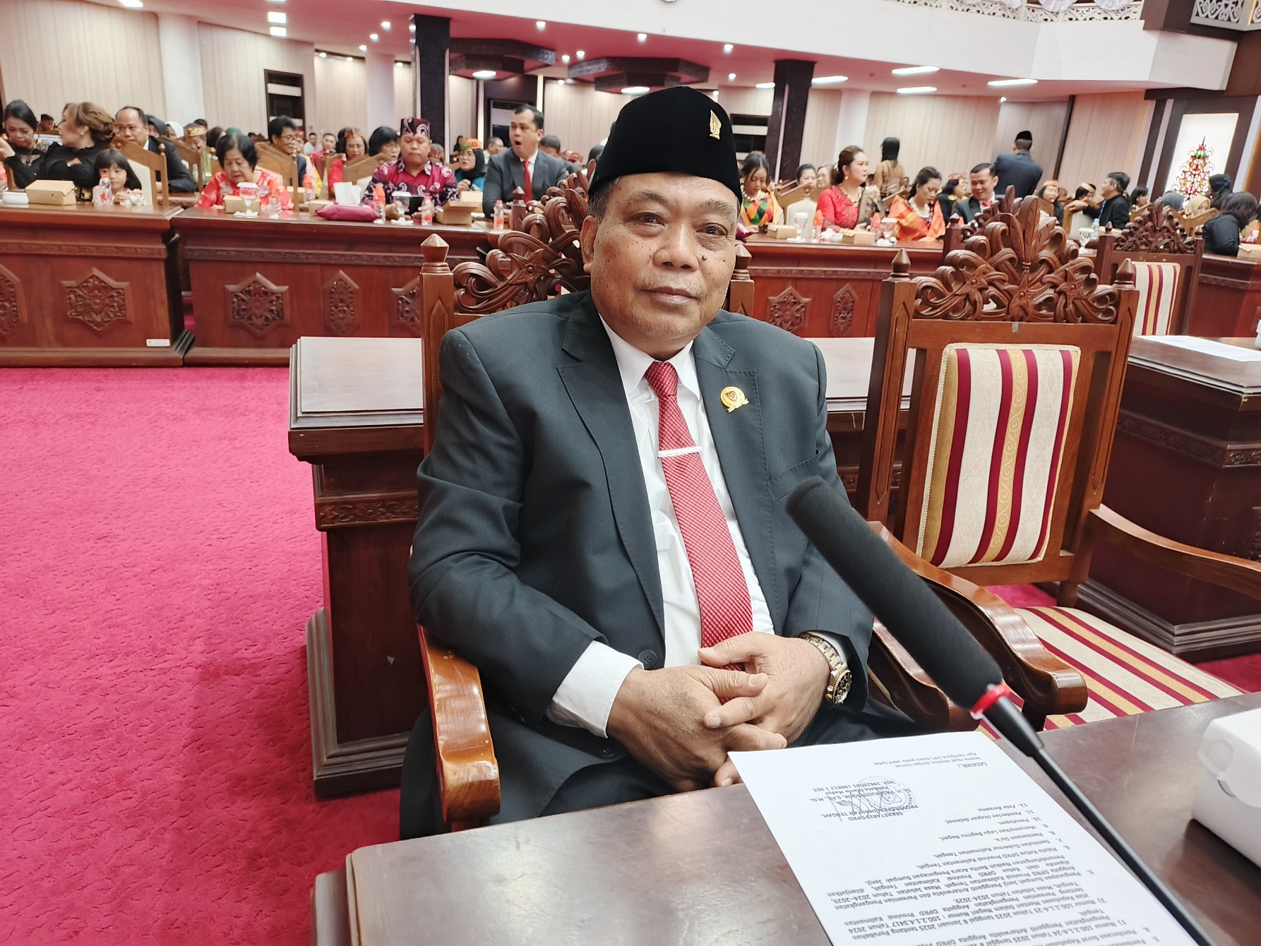 Ketua Komisi IV DPRD Provinsi Kalteng, Lohing Simon.