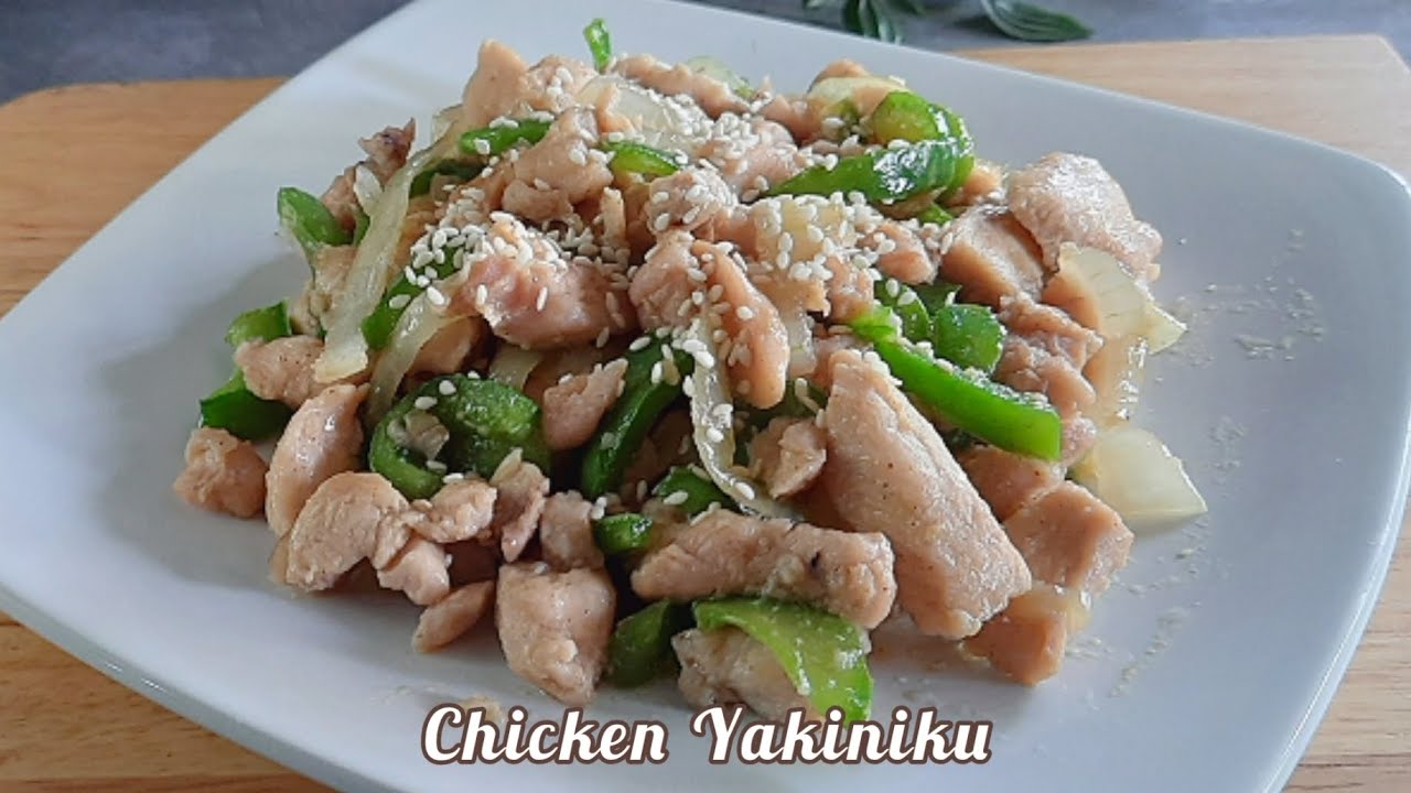 Masakan Khas Jepang Chiken Yakiniku, yang juga bisa disajikan untuk menu makan sahur.
