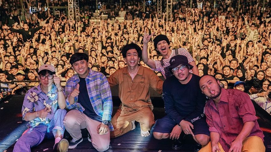 POPULER: Salah satu acara konser band Fourtwnty beberapa waktu lalu.