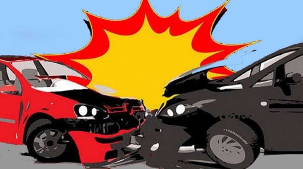 ilustrasi tabrakan