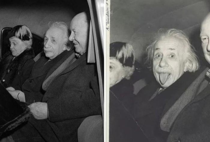 IKONIK: Momen foto ikonik Einstein yang diambil di New Jersey, AS.