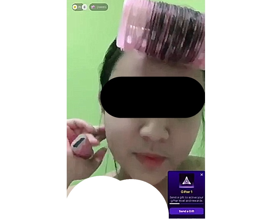 Potongan Video live streaming yang diduga dilakukan di Puruk Cahu, Murung Raya, Kalteng.