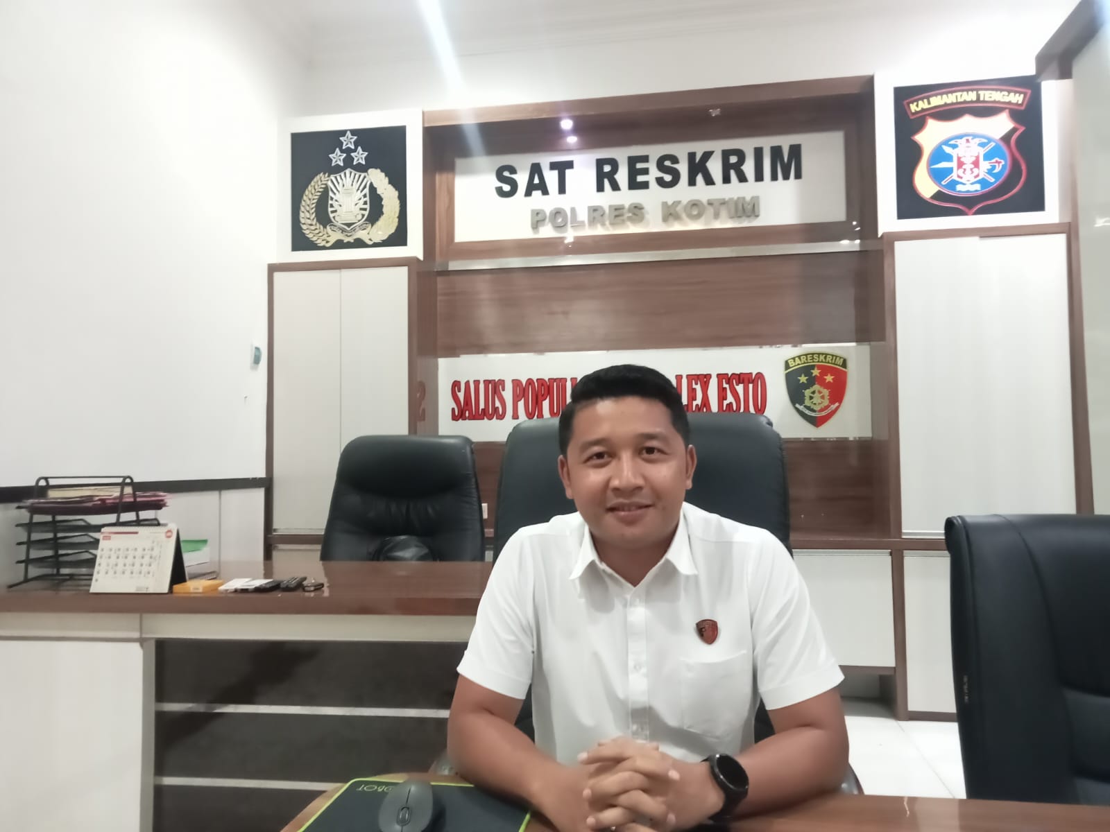 Kasatreskrim Polres Kotim AKP Iyudi Hartanto