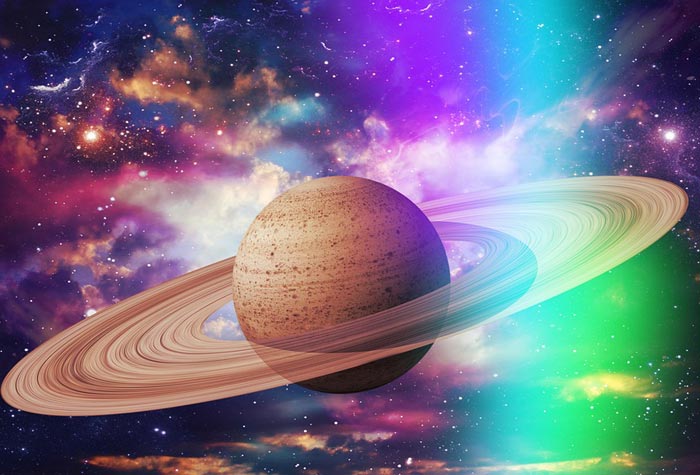 PLANET MEMATIKAN: Ilustrasi Planet Saturnus.