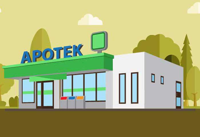 Ilustrasi apotek.