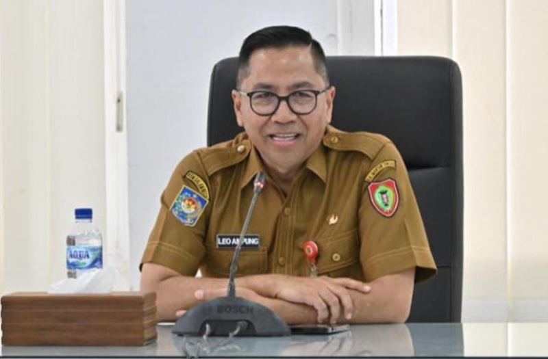 Plt Sekda Kalteng, Leonard S Apung