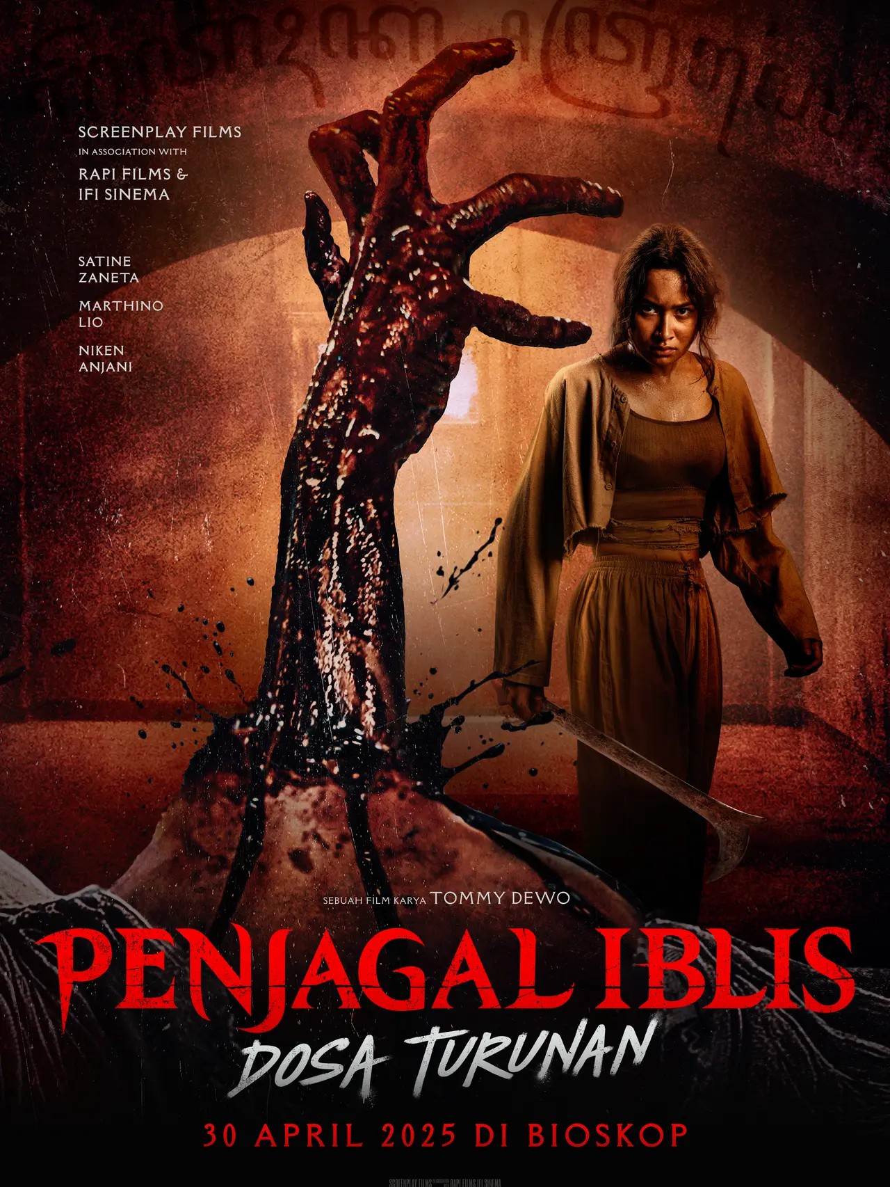 Poster Film Penjagal Iblis Dosa Turunan