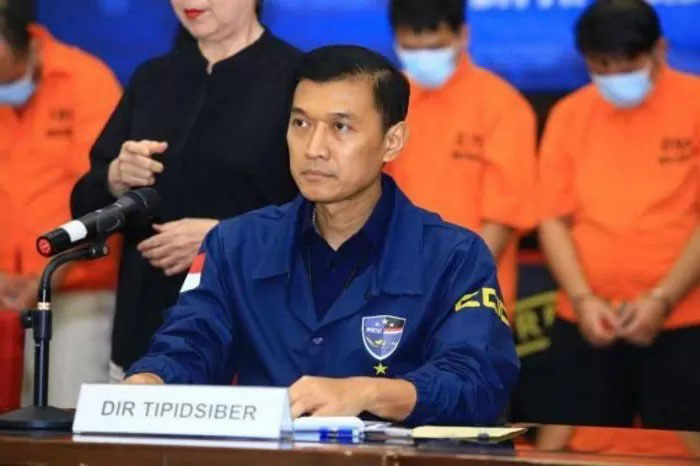 Dirtipid Siber Bareskrim Brigjen Himawan Bayu Aji. (Istimewa).