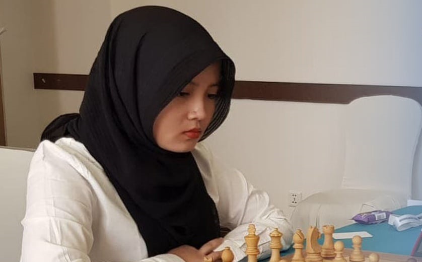 Pecatur junior Indinesia, Master Nasional (MN) Herfesa Shafira Devi, saat bertanding.