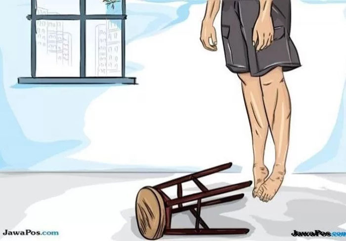 ilustrasi Gantung Diri/Jawa Pos Radar Sampit