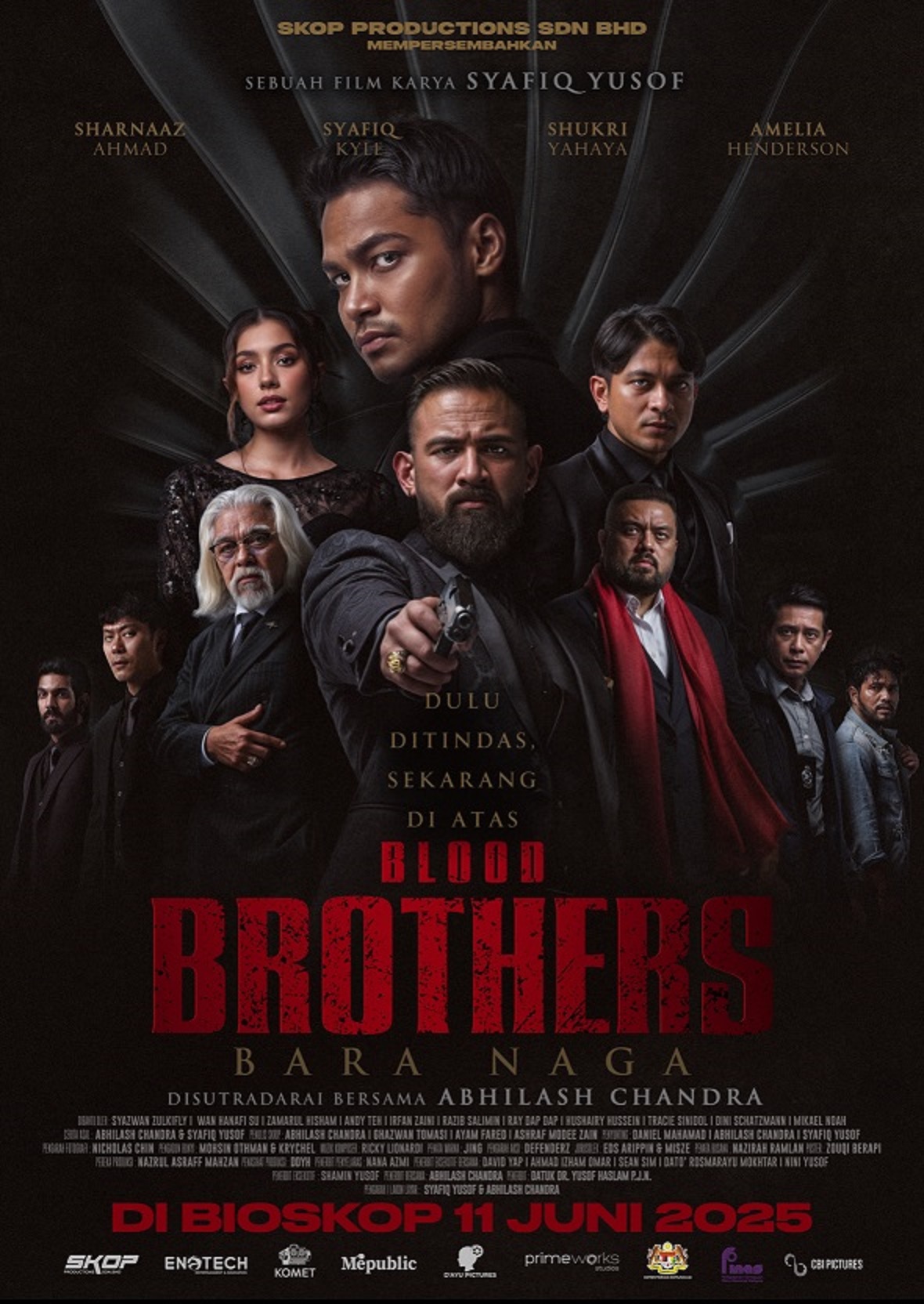 Poster Film Blood Brothers : Bara Naga